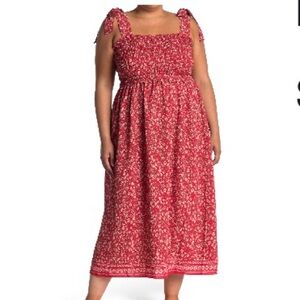 Max Studio Sleeveless Floral Dress